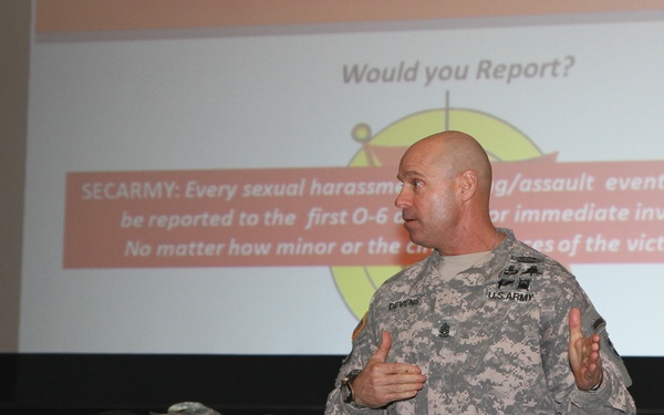 CSM Devens speaks NCOs' responsibility