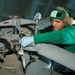 USS Harry S. Truman sailor at work