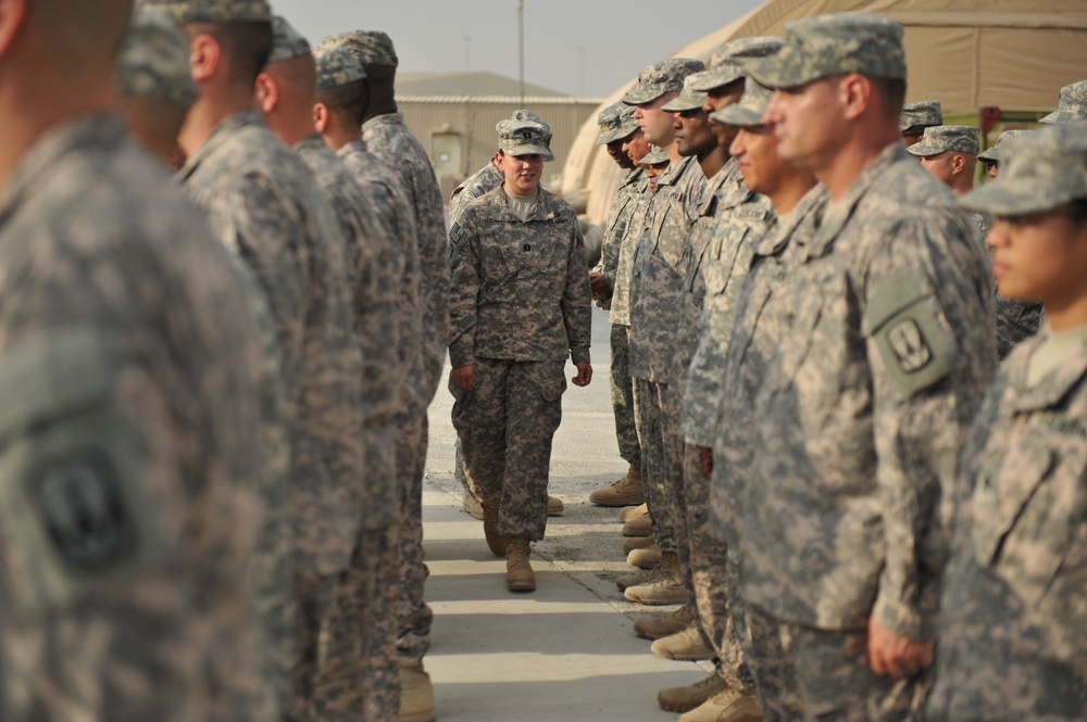 Soldiers earn combat patch