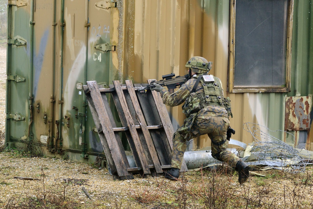 Exercise 'Combined Resolve' at the Joint Multinational Readiness Center (JMRC)  Hohenfels, Germany