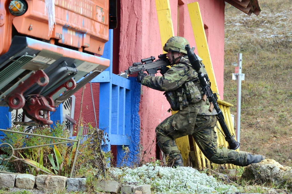 Exercise 'Combined Resolve' at the Joint Multinational Readiness Center (JMRC)  Hohenfels, Germany