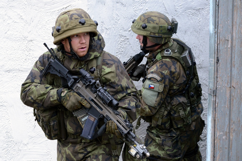 Exercise 'Combined Resolve', at the Joint Multinational Readiness Center (JMRC)  Hohenfels, Germany