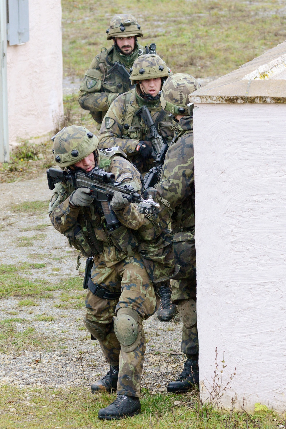 Exercise 'Combined Resolve', at the Joint Multinational Readiness Center (JMRC)  Hohenfels, Germany