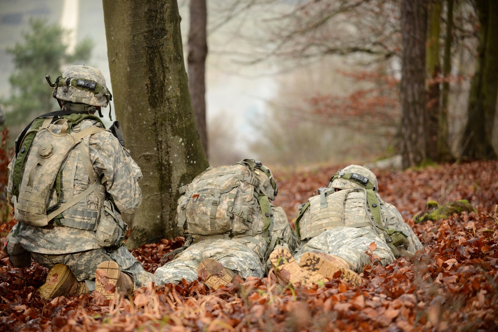 Exercise 'Combined Resolve', at the Joint Multinational Readiness Center (JMRC)  Hohenfels, Germany