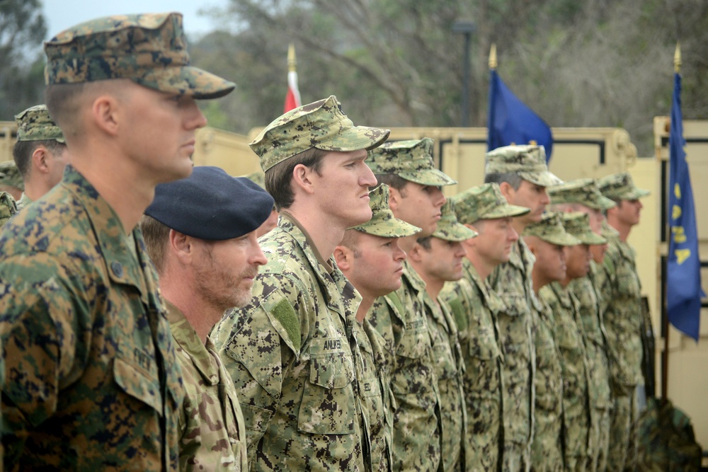 EODMU-1 change of command