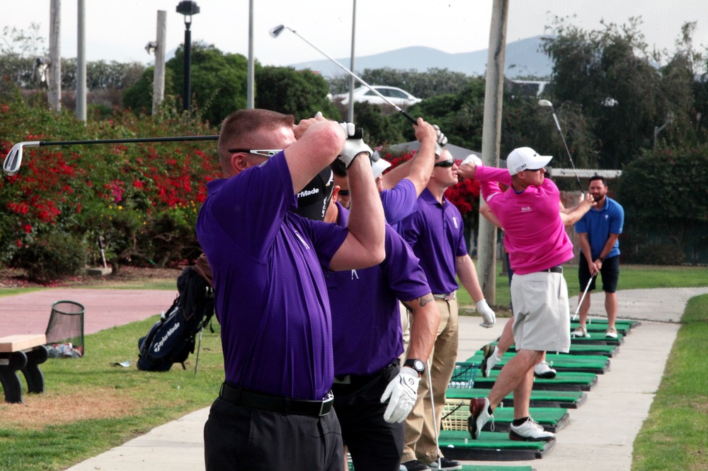Marines tee off for Operation Game On