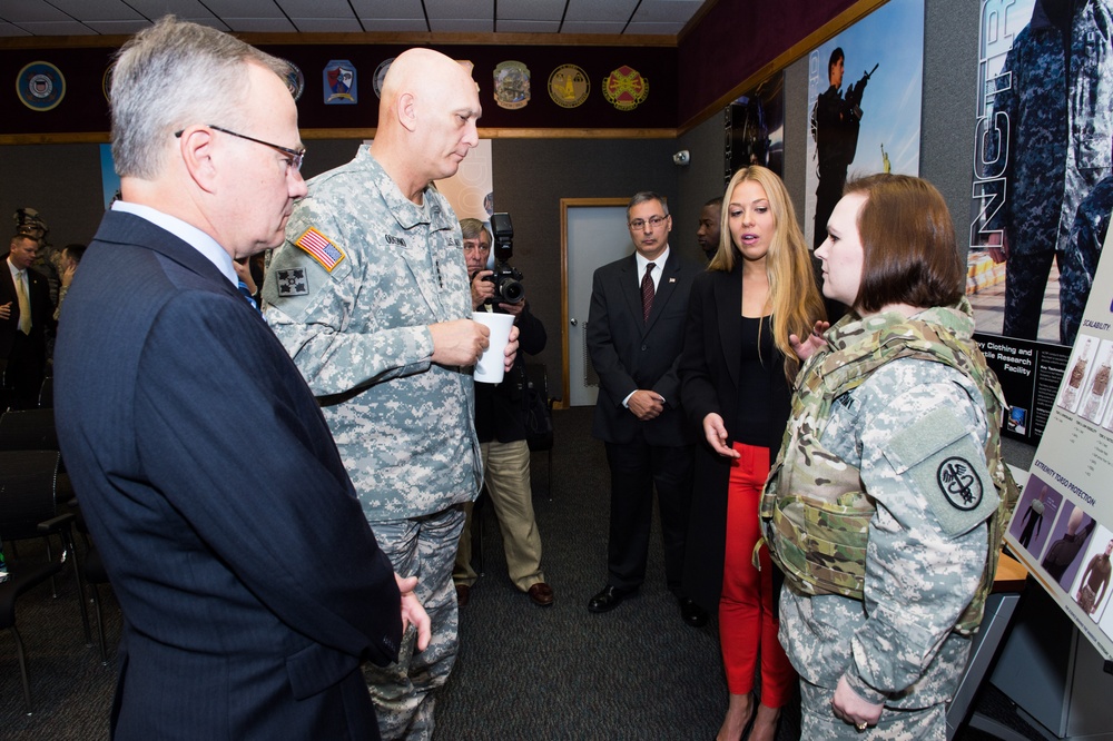 Army chief of staff visits Natick Soldier Systems Center