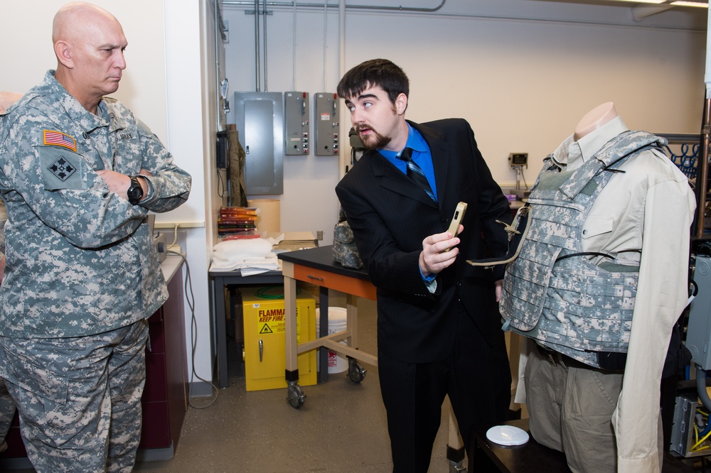 Army chief of staff visits Natick Soldier Systems Center