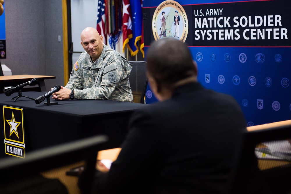 Army chief of staff visits Natick Soldier Systems Center