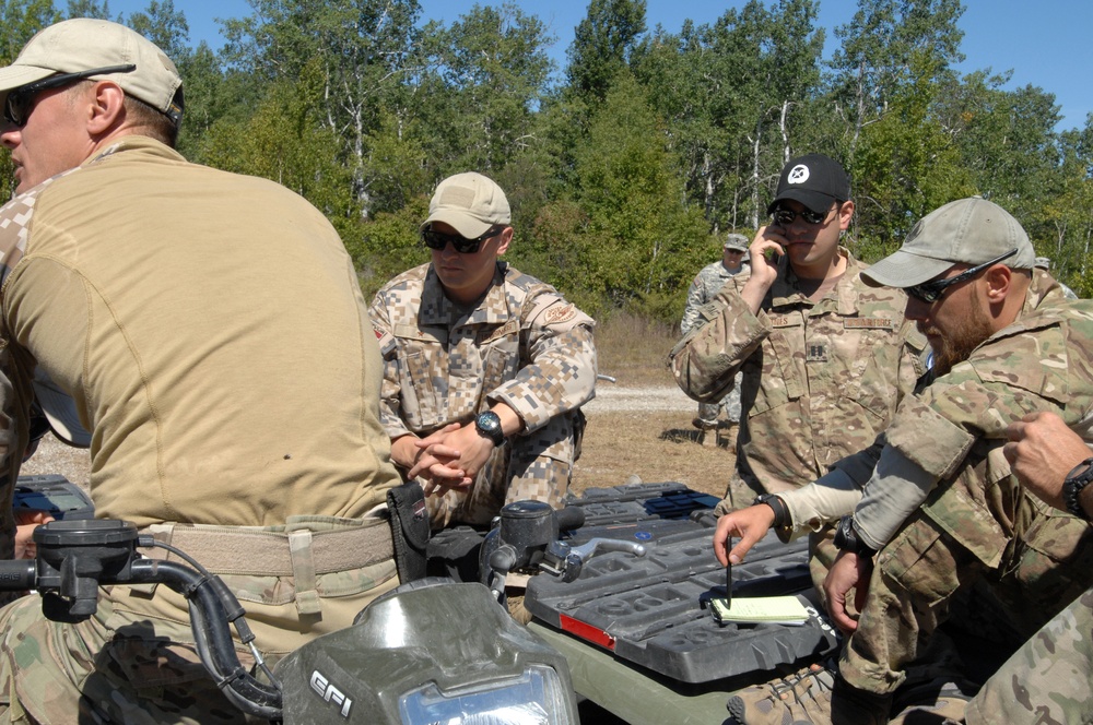 Operation Northern Strike/Latvian-U.S. military JTACs