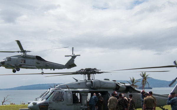 Supplies arrive in Orndoc Bay