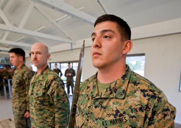 Marines stop to honor Corps’ birthday during SK13