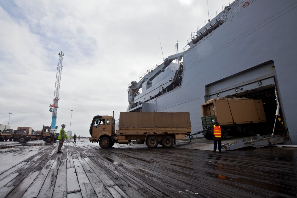 Operations shift from sea to land in SK13