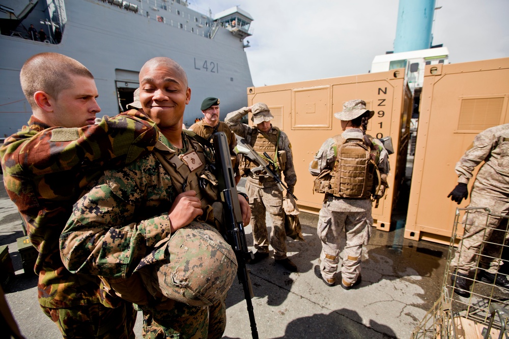 Operations shift from sea to land in SK13