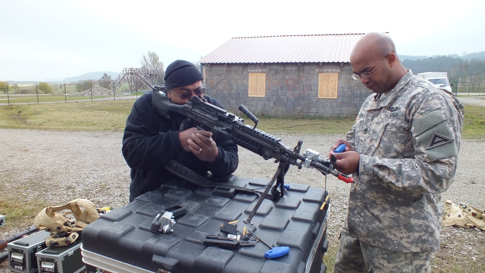 Ansbach based MPs prepare for realistic home-station training.