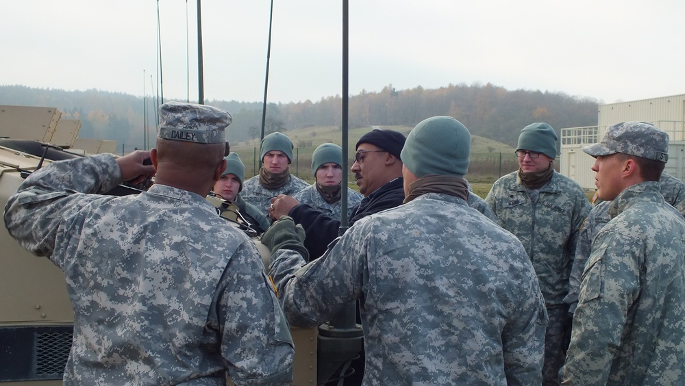 Ansbach based MPs prepare for realistic home-station training.