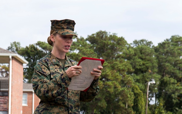 26th MEU cake-cutting ceremony