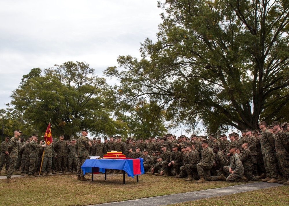 26th MEU cake-cutting ceremony