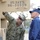 US Coast Guard liaison officers during a visit to Navy Expeditionary Combat Command