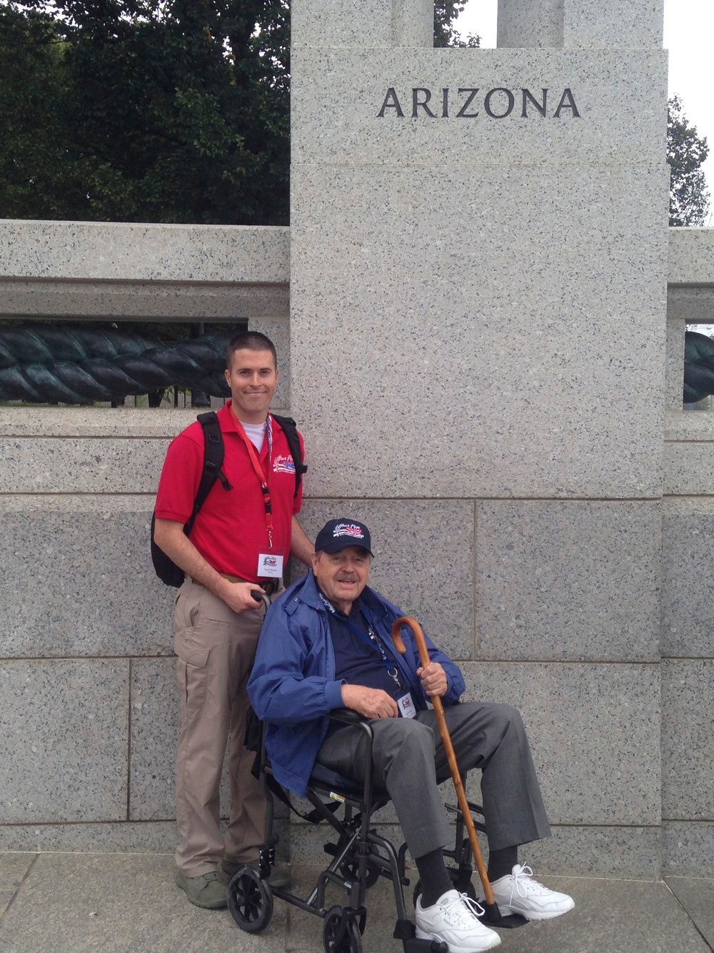 Airman takes a trip with Honor Flight