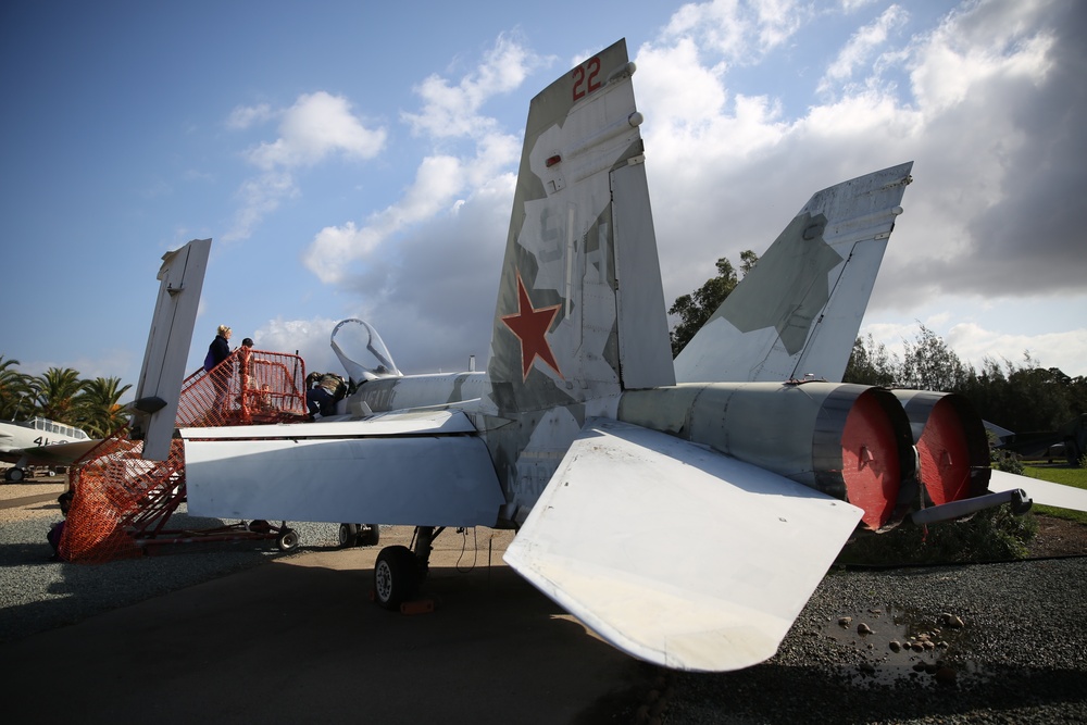 The Flying Leatherneck Aviation Museum honors the F/A-18's first flight
