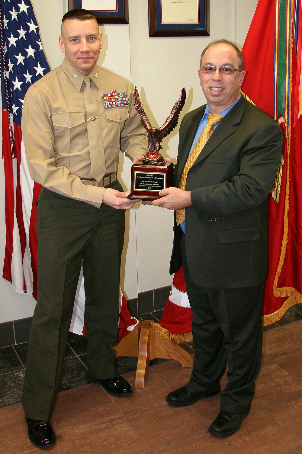 IWS civilian wins award for improved rifle ammunition work
