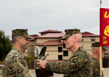 Marine awarded Navy and Marine Association Leadership Award