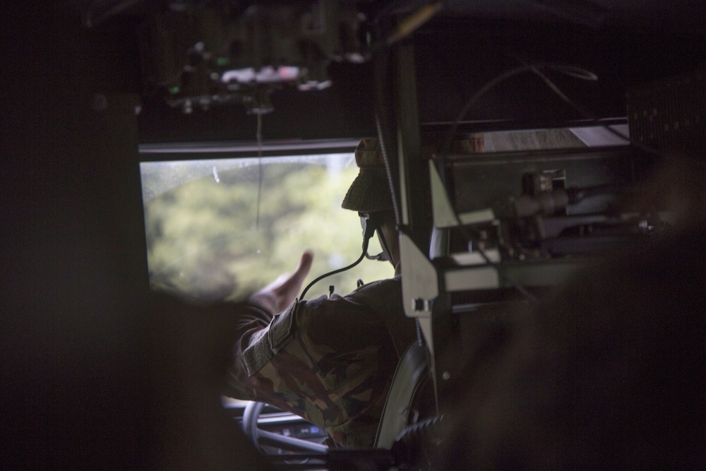Troops from US, NZ, France conduct convoy operations during Southern Katipo