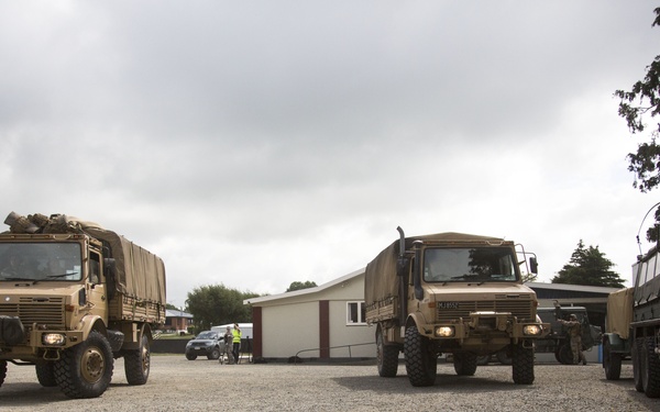 Troops from US, NZ, France conduct convoy operations during Southern Katipo