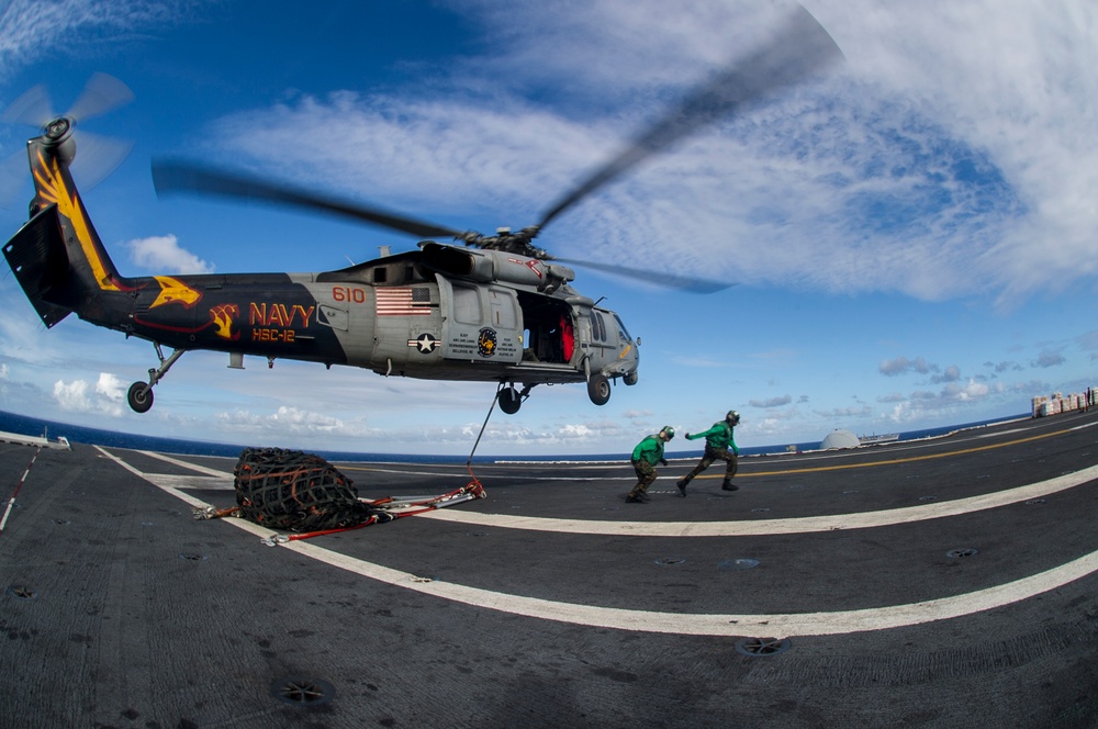 USS George Washington action