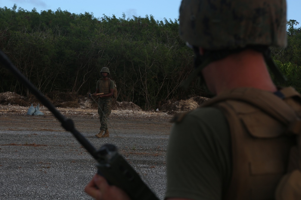 MMT Marines prepare Baker Runway for slated landings
