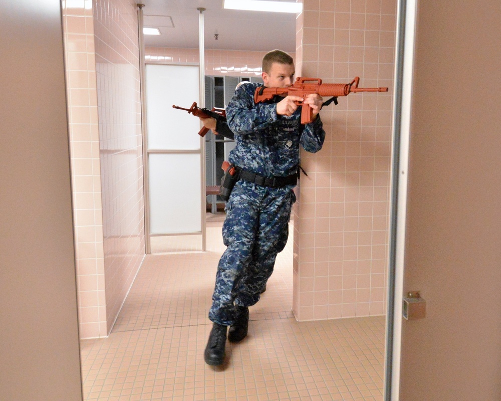 NAF Misawa ASF Academy conduct tactical team movement