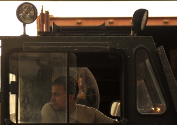 379th ELRS Airmen move the mission