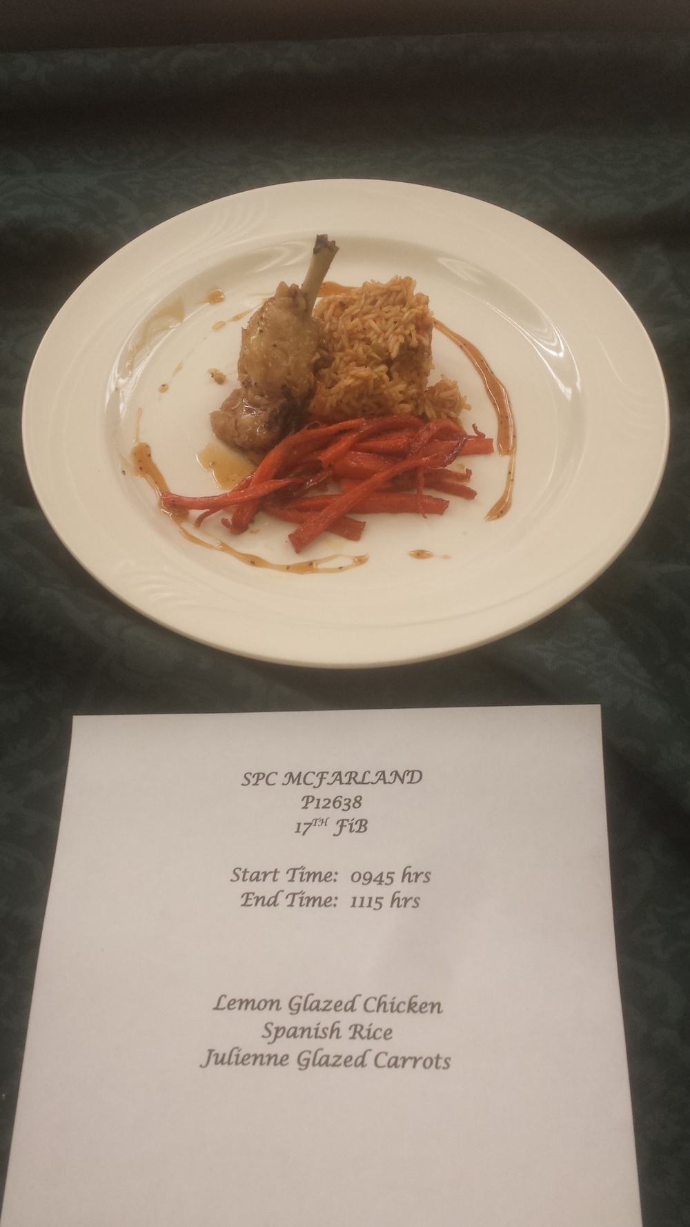 Thunderbolt soldier named I Corps Cook of the Year