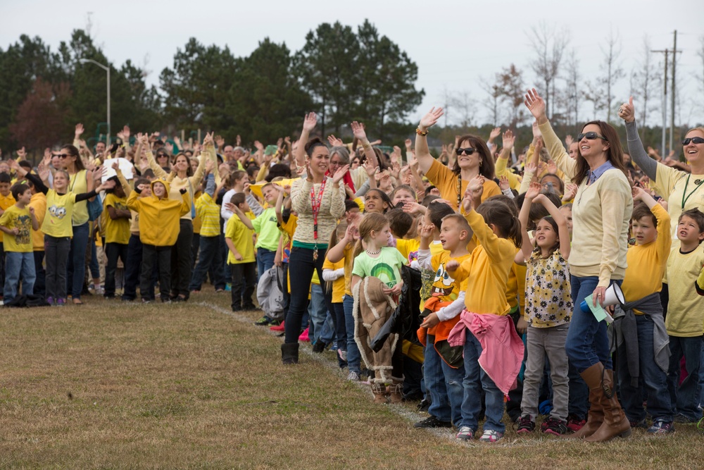 Local elementary school attempts to break world record