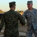 Lt. Gen. Craig A. Franklin visits Crisis Response Marines