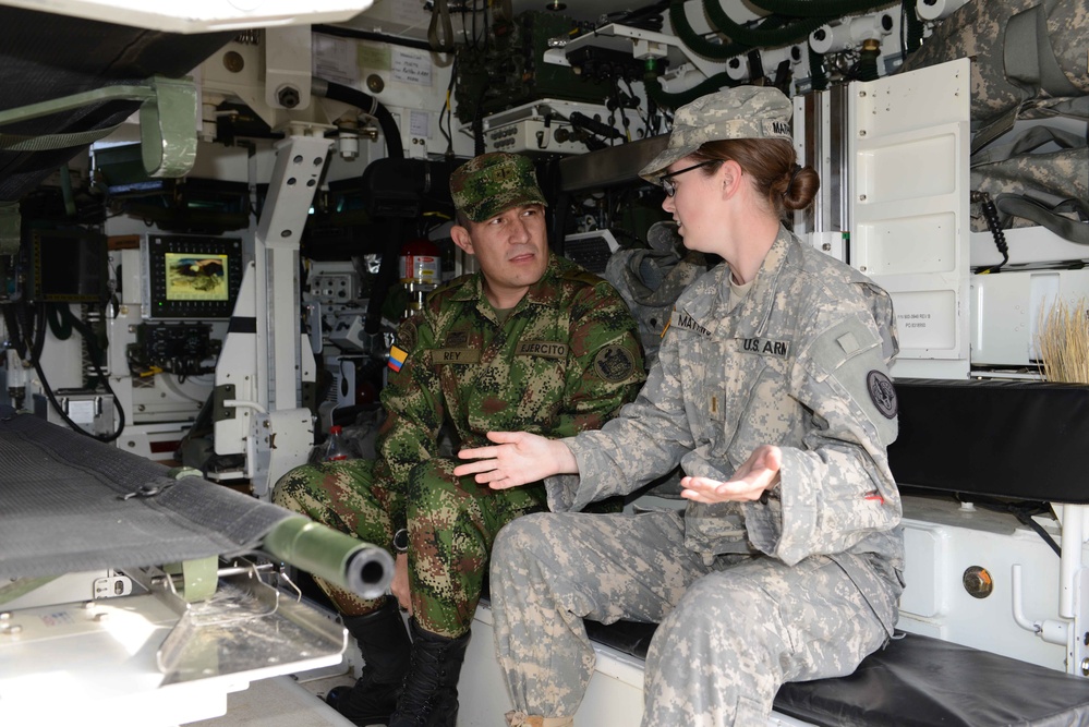 Colombian delegation visits Fort Hood