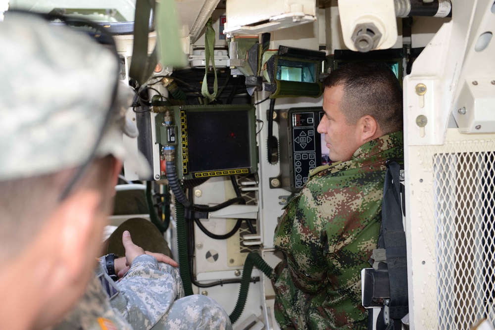 Colombian delegation visits Fort Hood