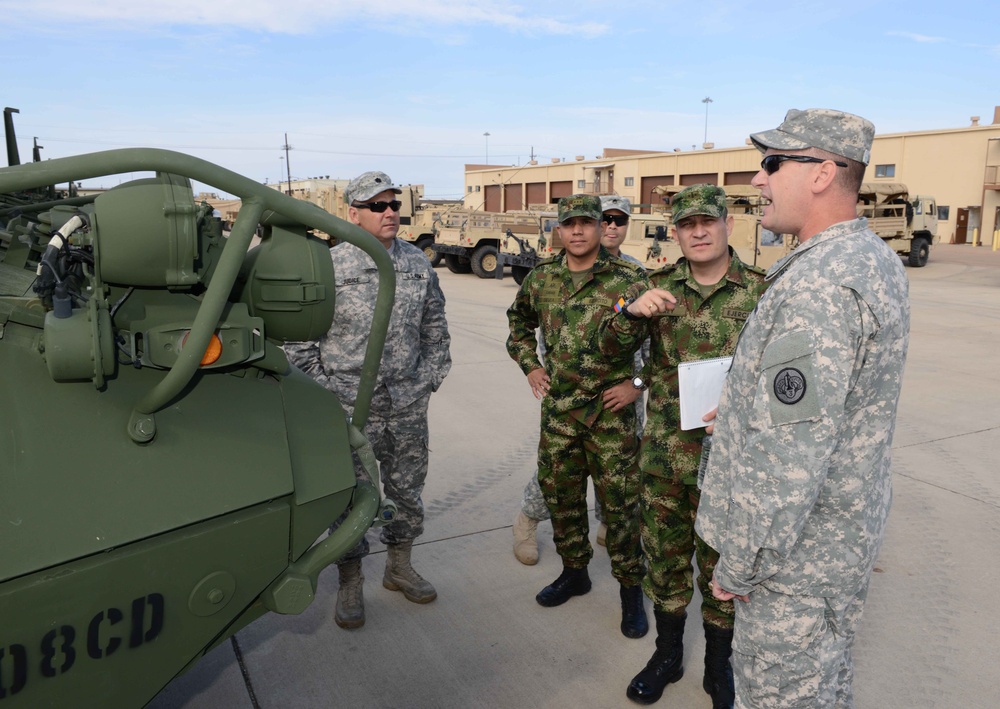 Colombian delegation visits Fort Hood