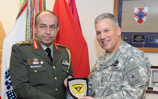 US Army G4 office call