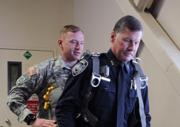 Spartans invite Alaskan leaders to JBER for a 'Paratrooper Experience'