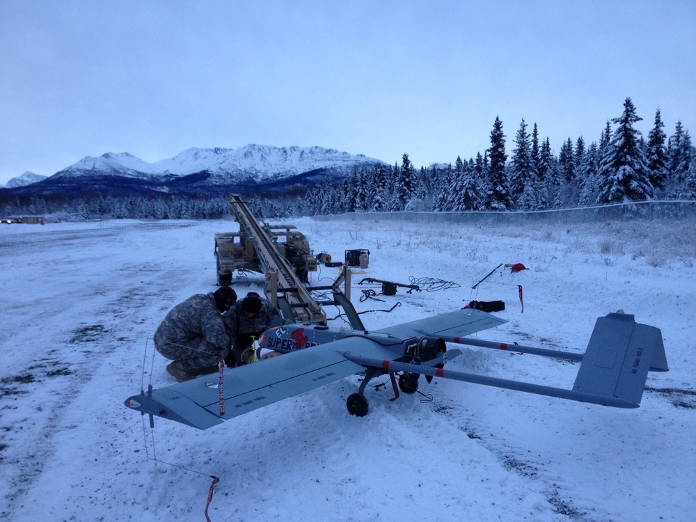 Spartan Brigade paratroopers conduct inspection of UAS for flight