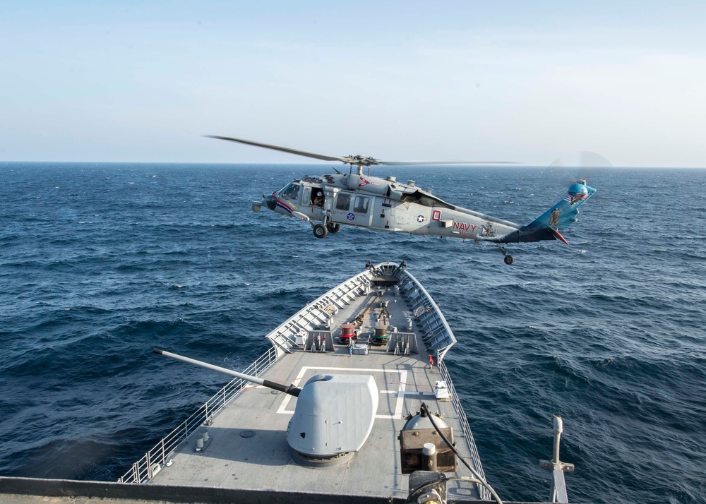 USS San Jacinto operations