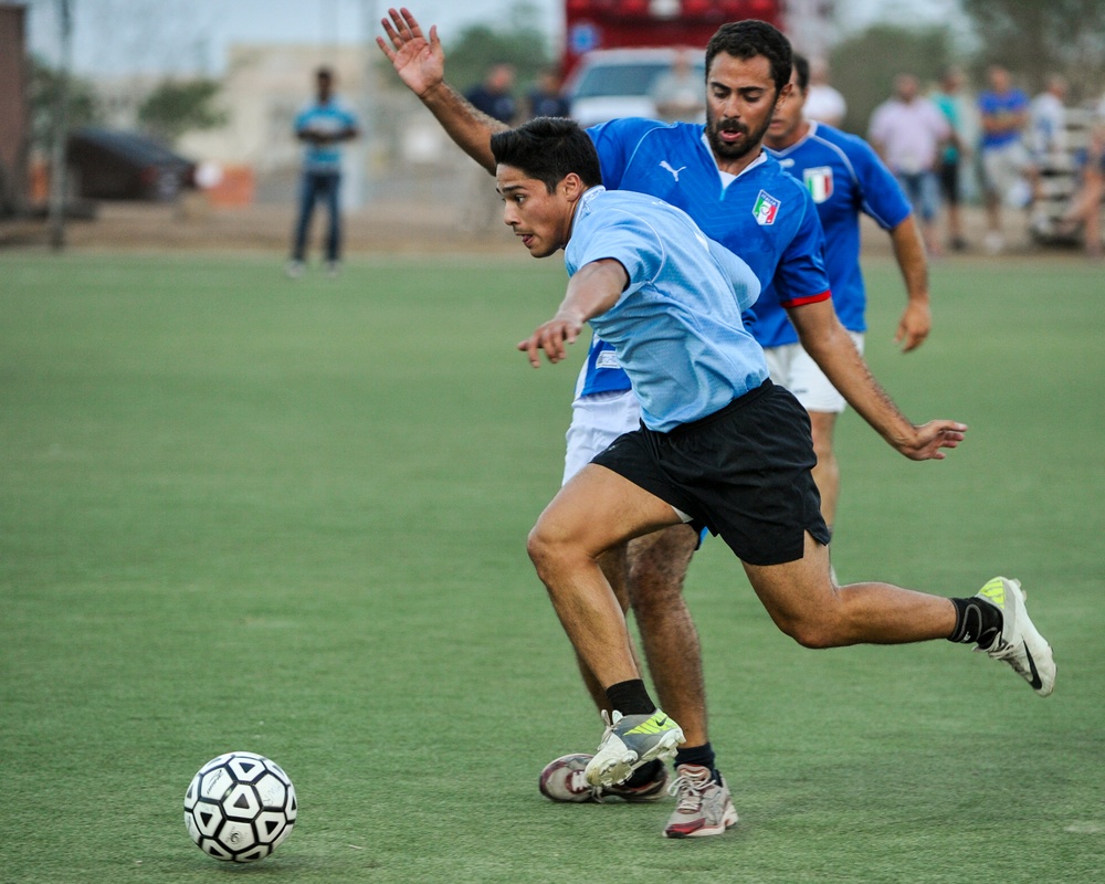 USA vs Italy Soccer Match