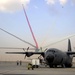 US Air Force C-130J showcased at Dubai Airshow