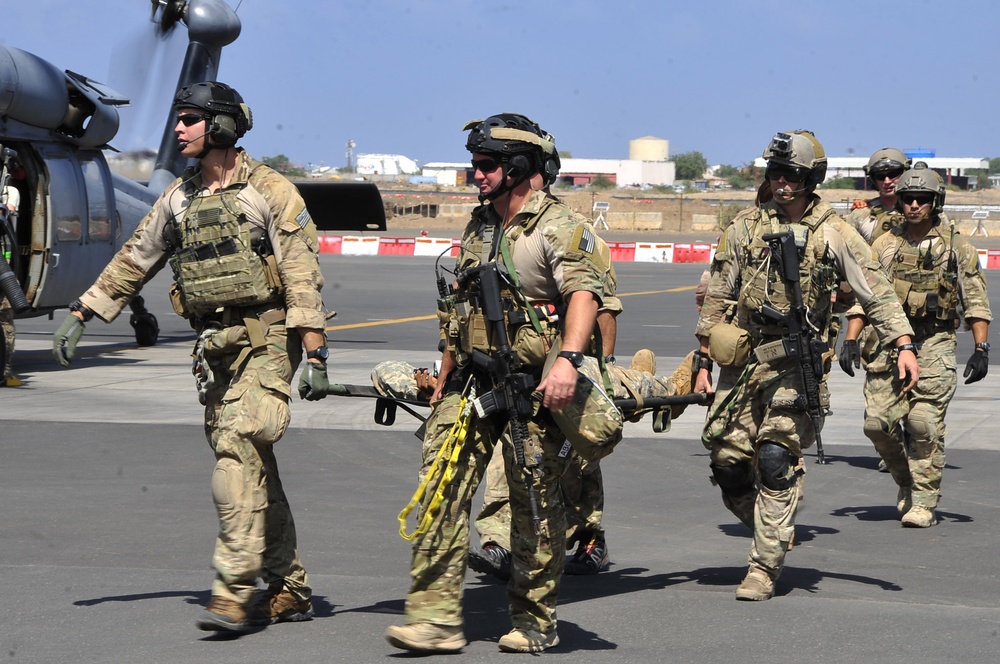 US service members conduct joint exercise, with support from coalition partners