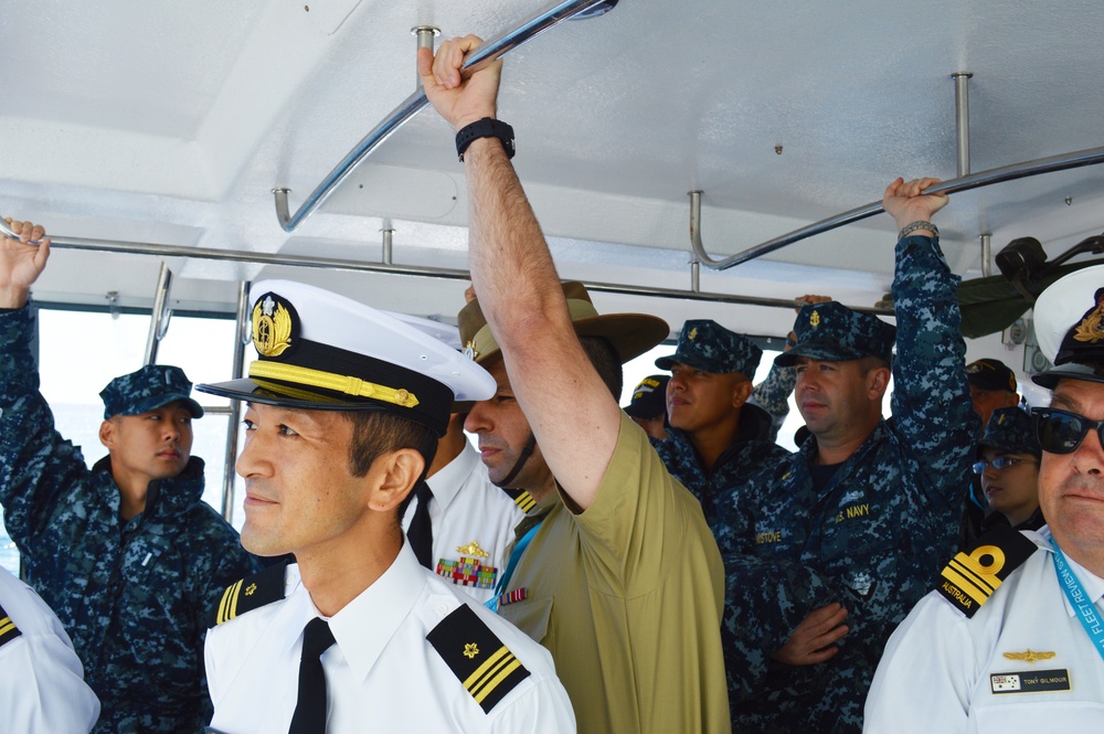 World navies unite for international exercise