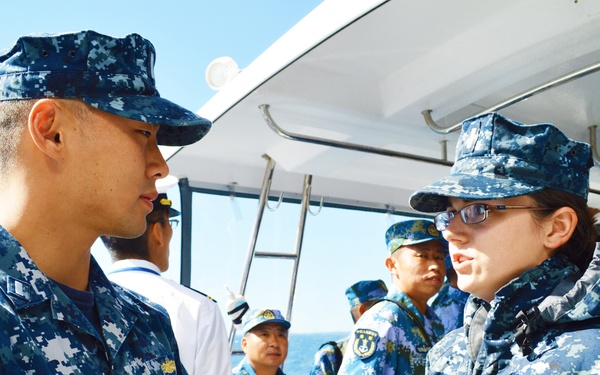 World navies unite for international exercise