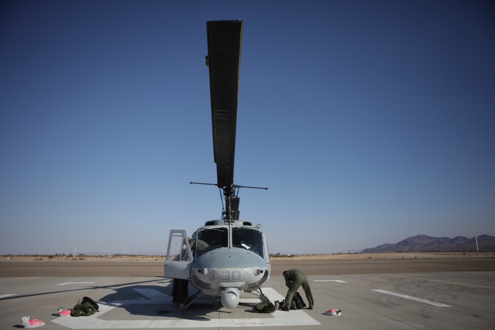 Aviation Marines support MARSOC at Exercise Raven 14-01