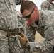 Fort Hood Air Assault School instructor inspects harnesses